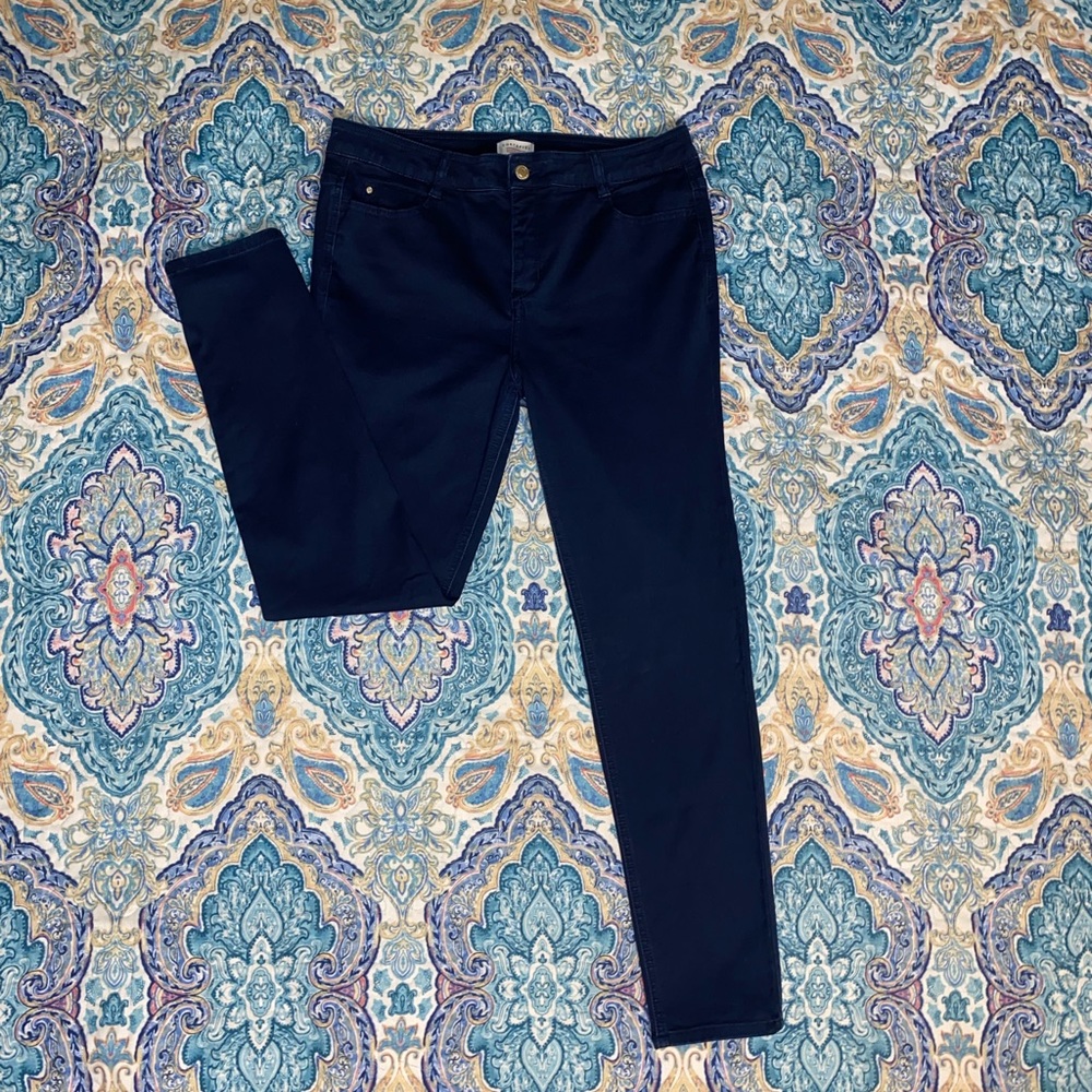 European Cortefiel Sensational Mid-Rise Skinny Jeggings size Euro 42/US 12